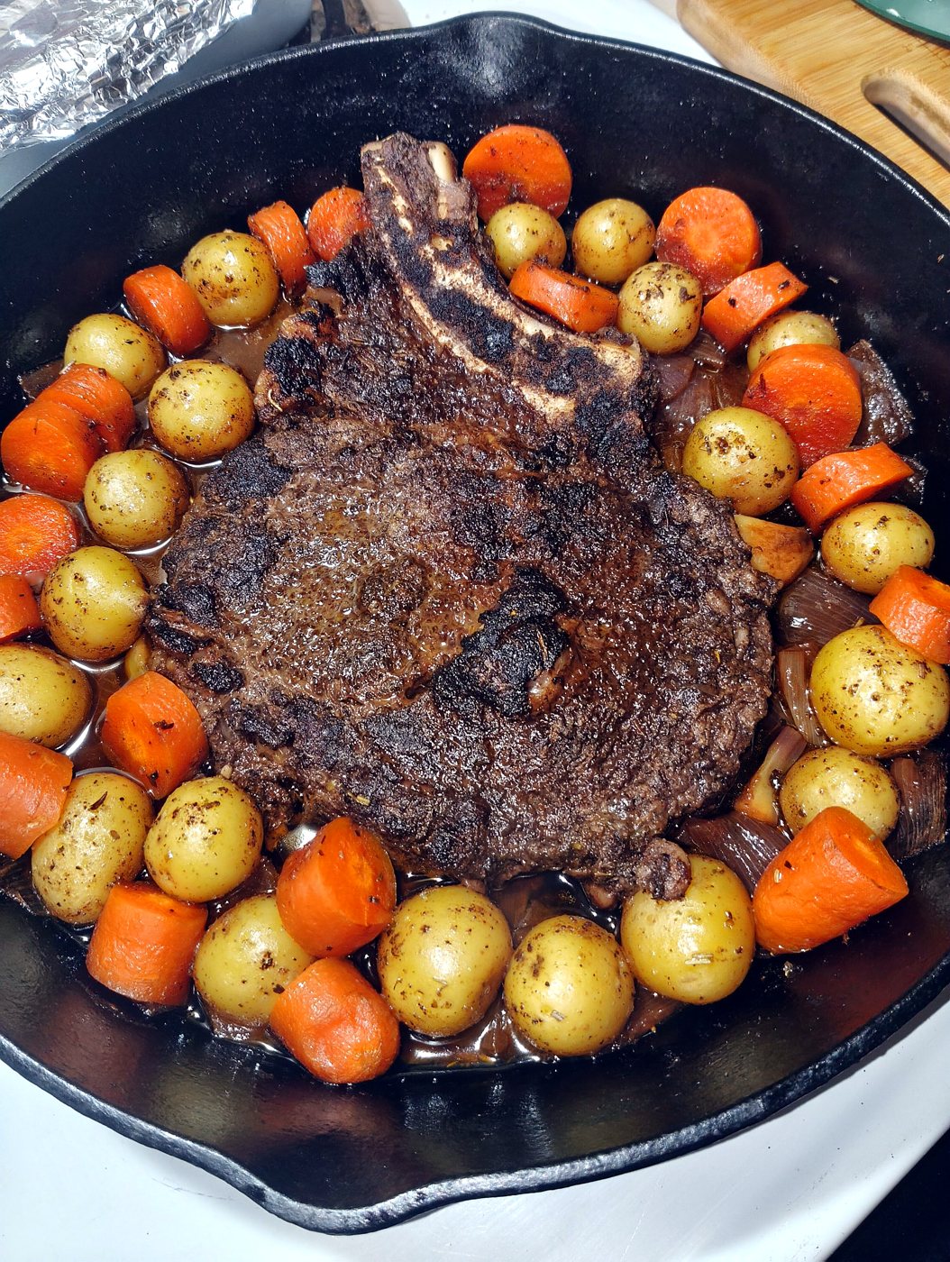 Steak, Potatoes & Carrots by Marion's Kitchen